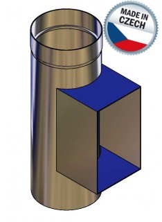 Díl s kontrolním otvorem Ø 180 mm – 150x250 mm