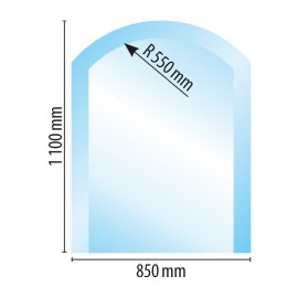 Elegantní kalené sklo v síle 10 mm