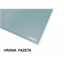 Gigantická podložka pod kamna z kaleného skla o rozměrech 130 x 120 cm