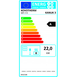 Kamna Kanuk 3 (22 kW) + nářadí Kanuk zdarma!